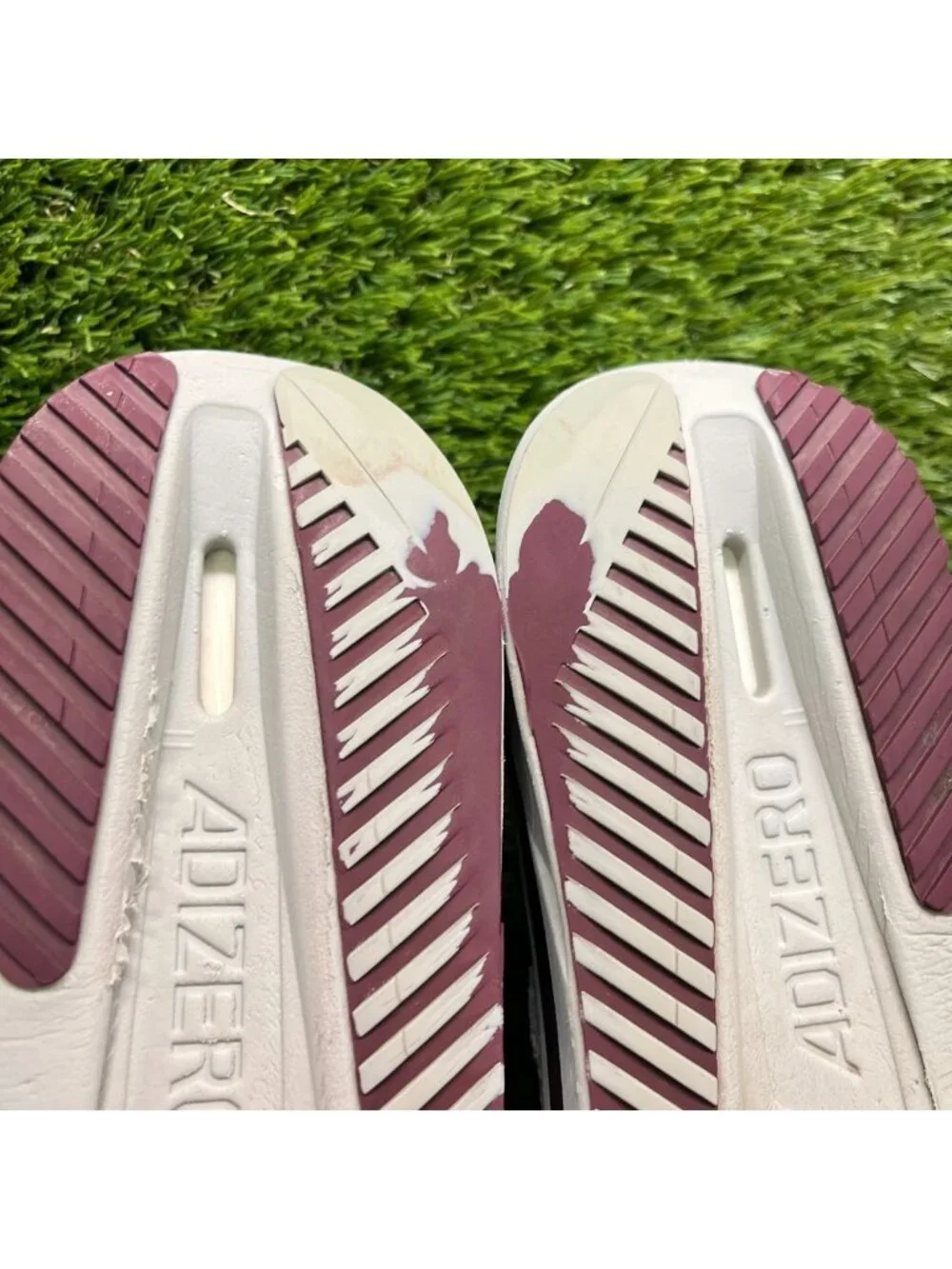 Adidas Adizero SL2 Texas A&M Mens Size 9.5 Gray Athletic Running Shoes Sneakers